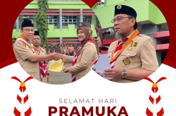 SMK SMAK PADANG ADAKAN UPACARA PERINGATAN HARI LAHIR PRAMUKA