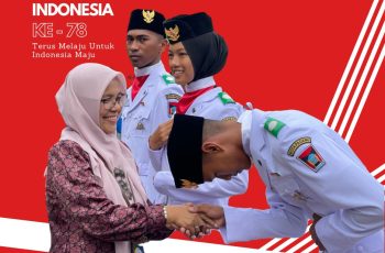 SMK – SMAK Padang Upacara Bendera Senin Pagi Warnai dengan Penyambutan Kembalinya Siswa SMAKPA bertugas Paskibra Kota Padang ke Sekolah.